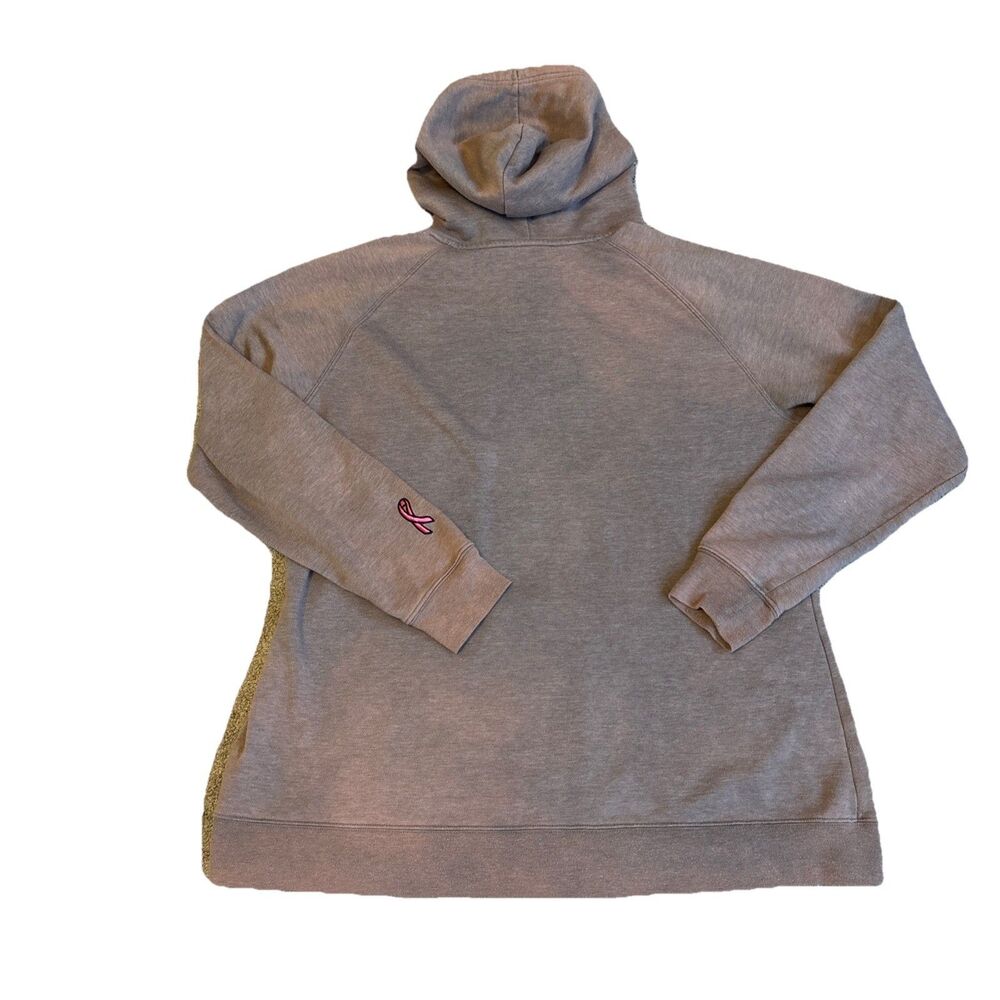 The North Face Pullover Multicolor Hoodie Womens XXL Breast Cancer Read Descrip - Picture 8 of 16